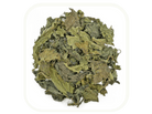 Pile of dried nettle leaves